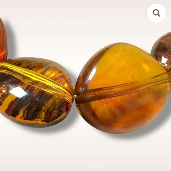 NWT! Free People, Wasted Youth Choker, Amber Tone, MSRP $48 - Picture 3 of 9